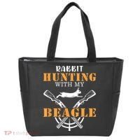 Rabbit Hunting With My Beagle Cute Proud Hunter Outfit Tote Bag thumb 0