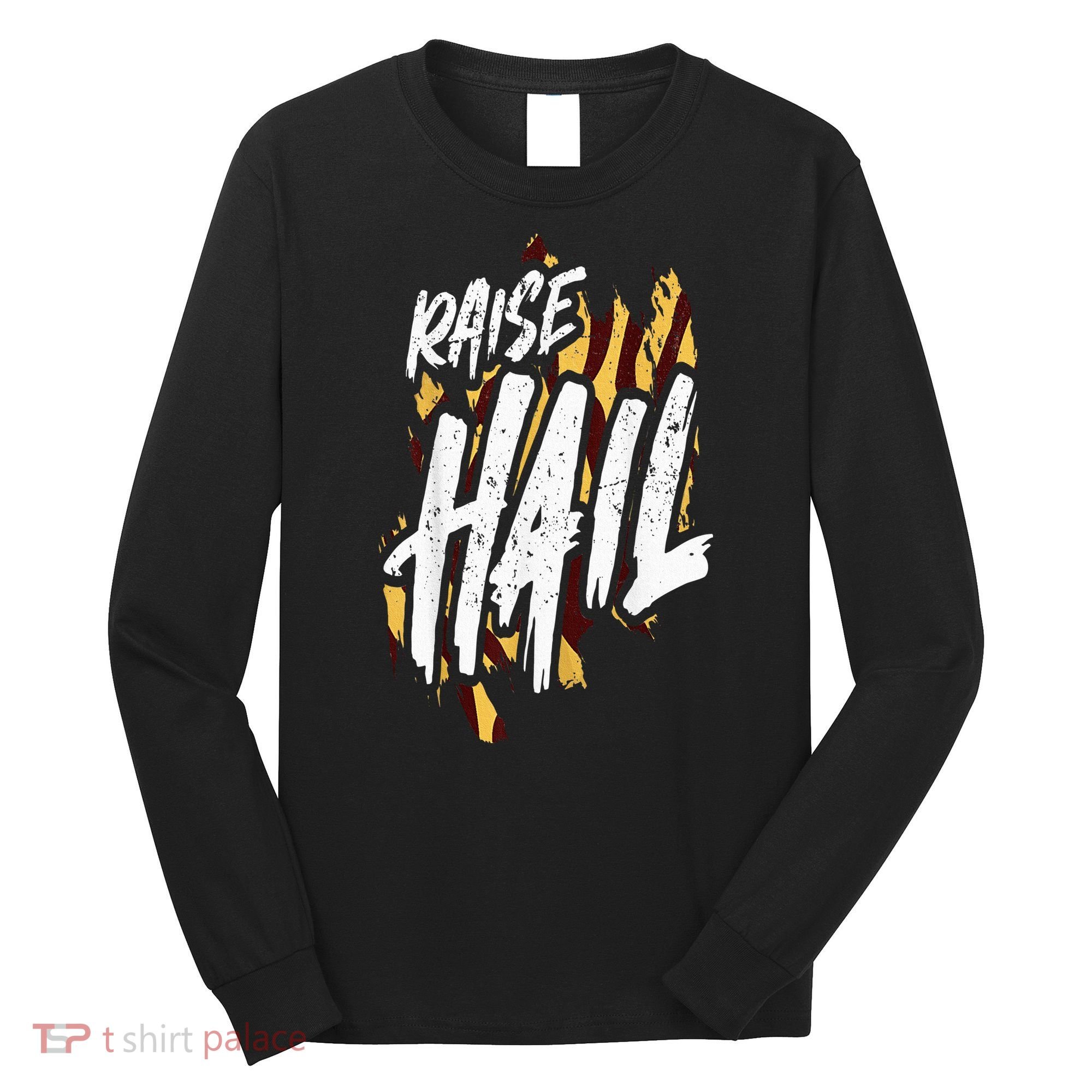 Raise Hail Washington American Football Long Sleeve Shirt