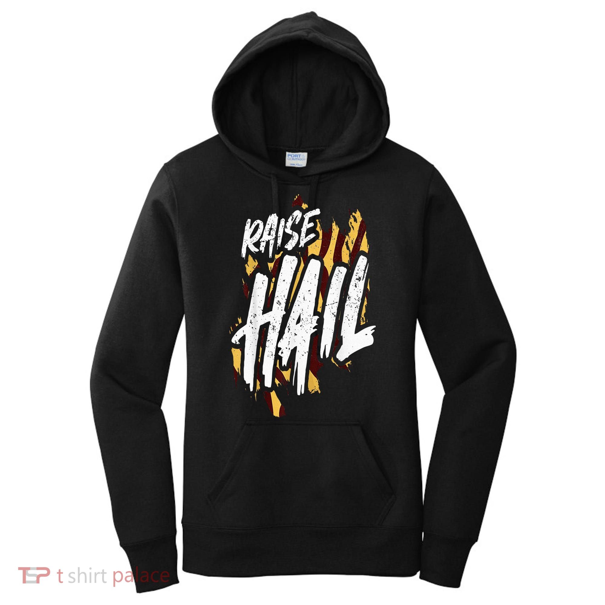 Raise Hail Washington American Football Women's Hoodie