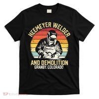 Retro Heemeyer Welding Demolition Grandby Colorado Welder T-Shirt thumb 0