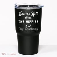 Raising Hell With The Hippies & The Cowboys Tumbler thumb 0