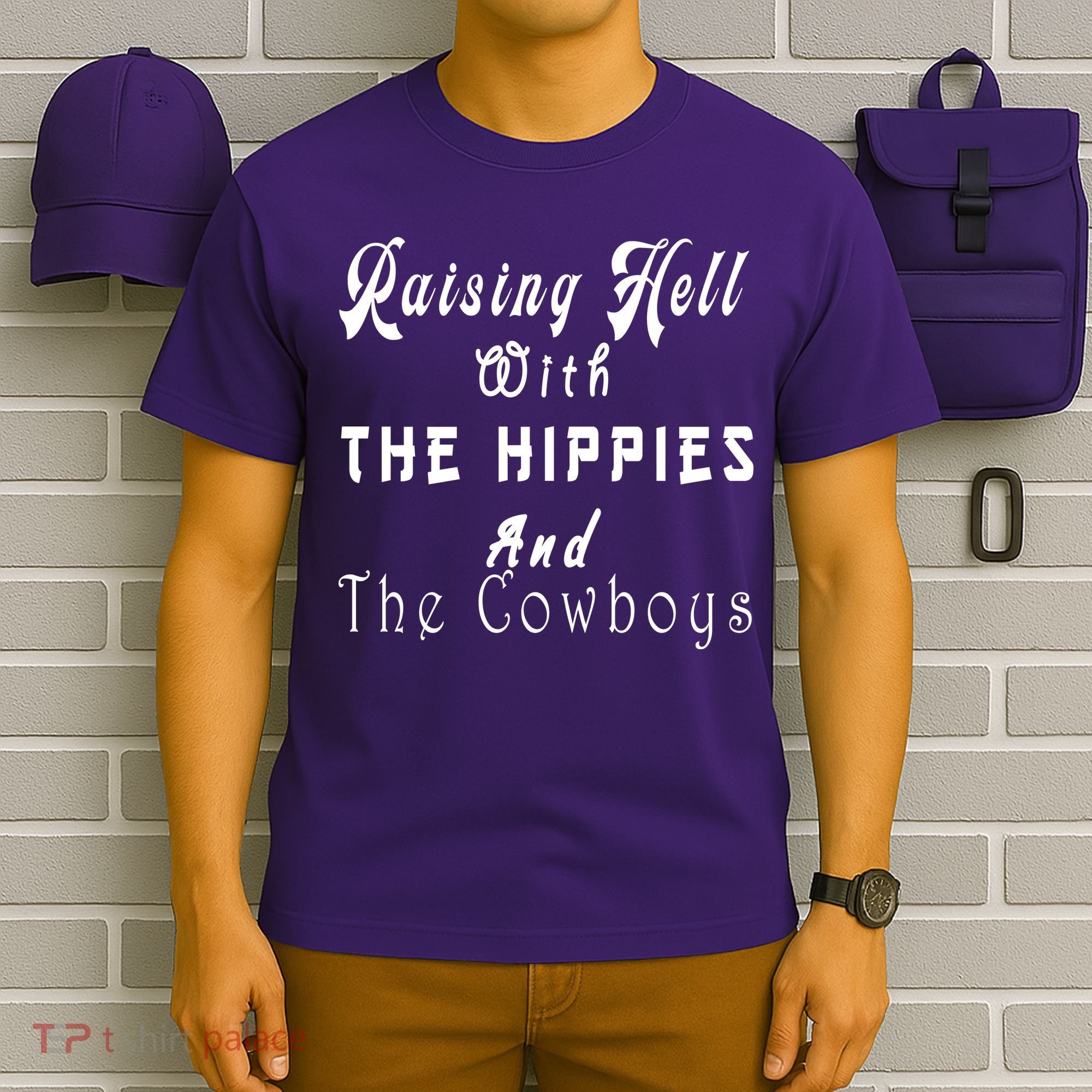 Raising Hell With The Hippies & The Cowboys T-Shirt