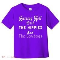 Raising Hell With The Hippies & The Cowboys Toddler T-Shirt thumb 0