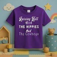 Raising Hell With The Hippies & The Cowboys Toddler T-Shirt thumb 3