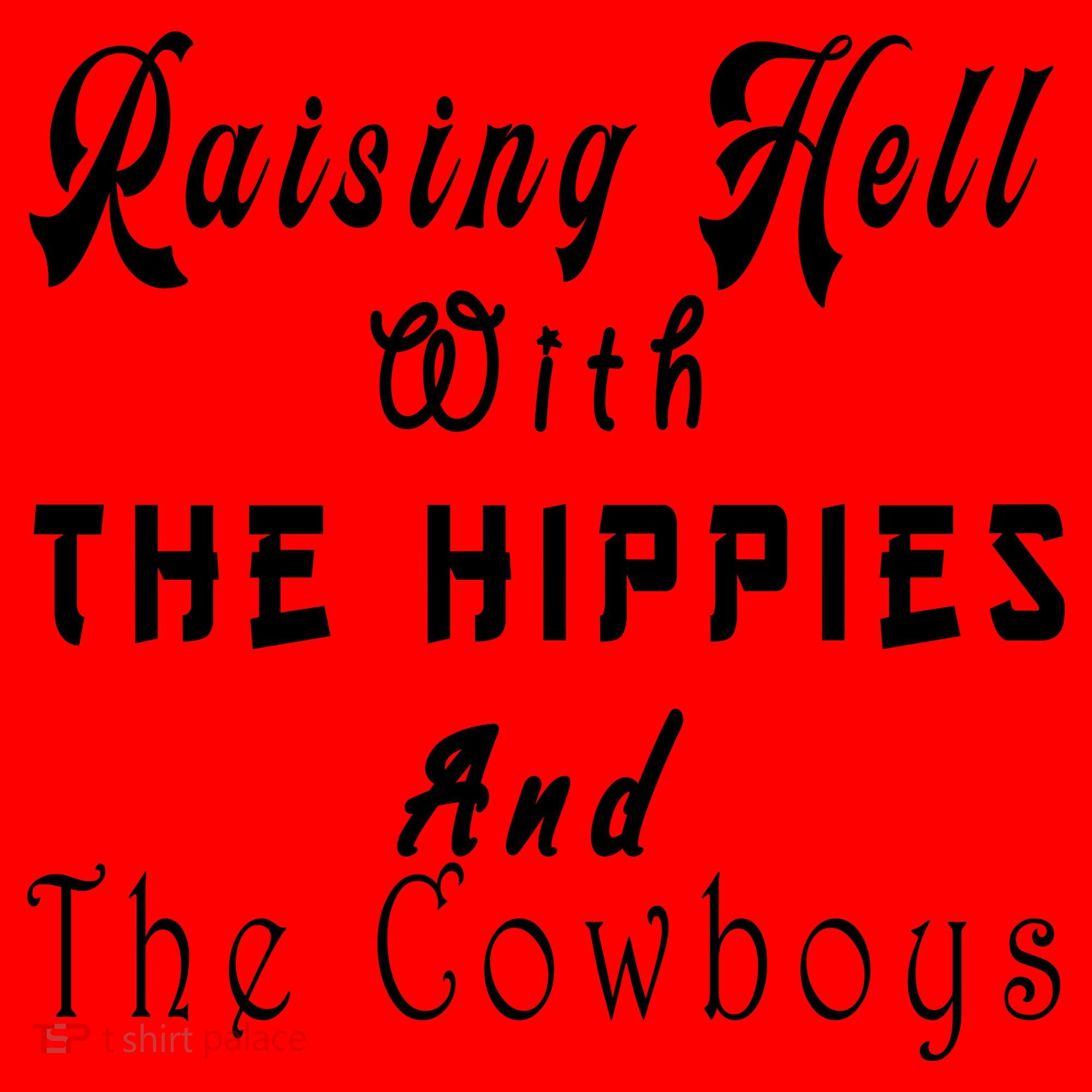 Raising Hell With The Hippies & The Cowboys Santa Hat