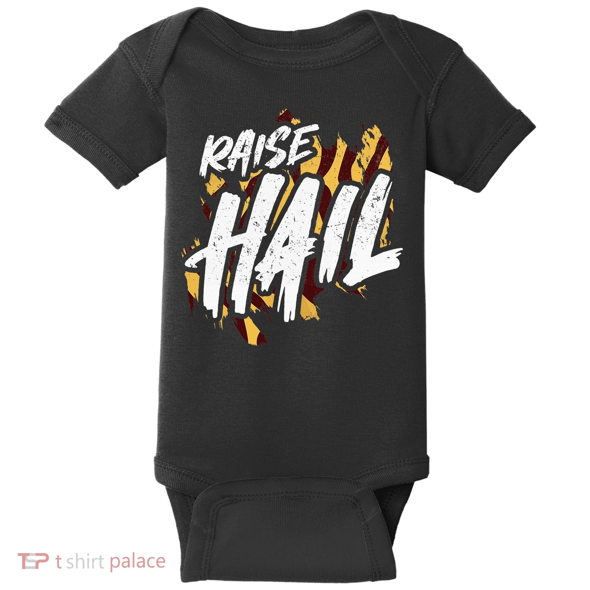 Raise Hail Washington American Football Baby Bodysuit