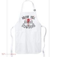 Raisin Hell With The Hippies And The Cowboys Country Apron thumb 0