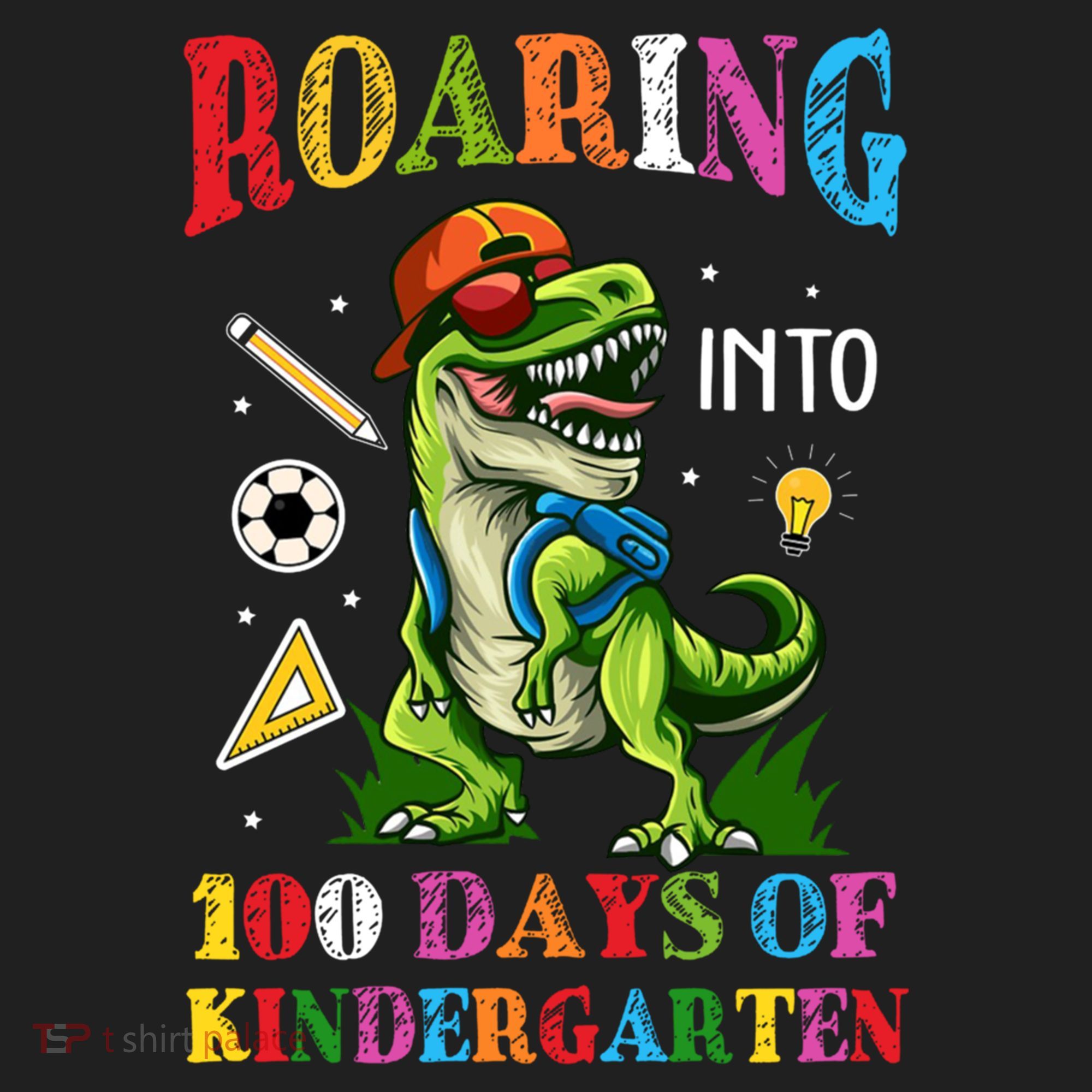 Roaring Into 100 Days Of Kindergarten Back To School Meaningful Gift Hat