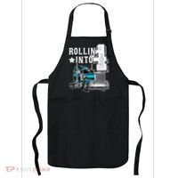 Rollin Into 4 Big Rig Semi Trailer Truck 4th Birthday Gift Apron thumb 0