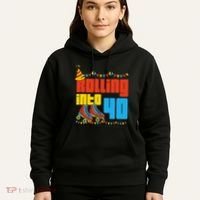 Rolling Into 40 Roller Skate 40th Birthday Party Supplies Hoodie thumb 5
