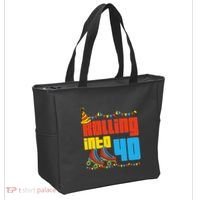 Rolling Into 40 Roller Skate 40th Birthday Party Supplies Tote Bag thumb 2