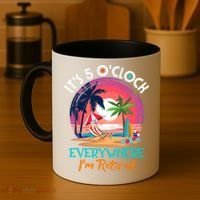 Retirement ItS 5 OClock Everywhere IM Retired Coffee Mug thumb 4
