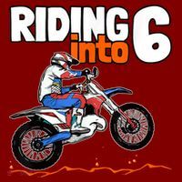 Riding Into 6 Dirt Bike 6 Years Old Motocross Birthday Kids Sweatshirt thumb 2