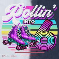 Rollin' Into 6 Roller Skating Rink 6th Birthday Party Sport-Tek Competitor United Soccer Jersey thumb 4