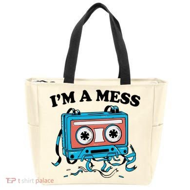 Radio IM A Mess Tote Bag