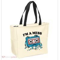 Radio IM A Mess Tote Bag thumb 2