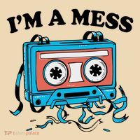 Radio IM A Mess Tote Bag thumb 4