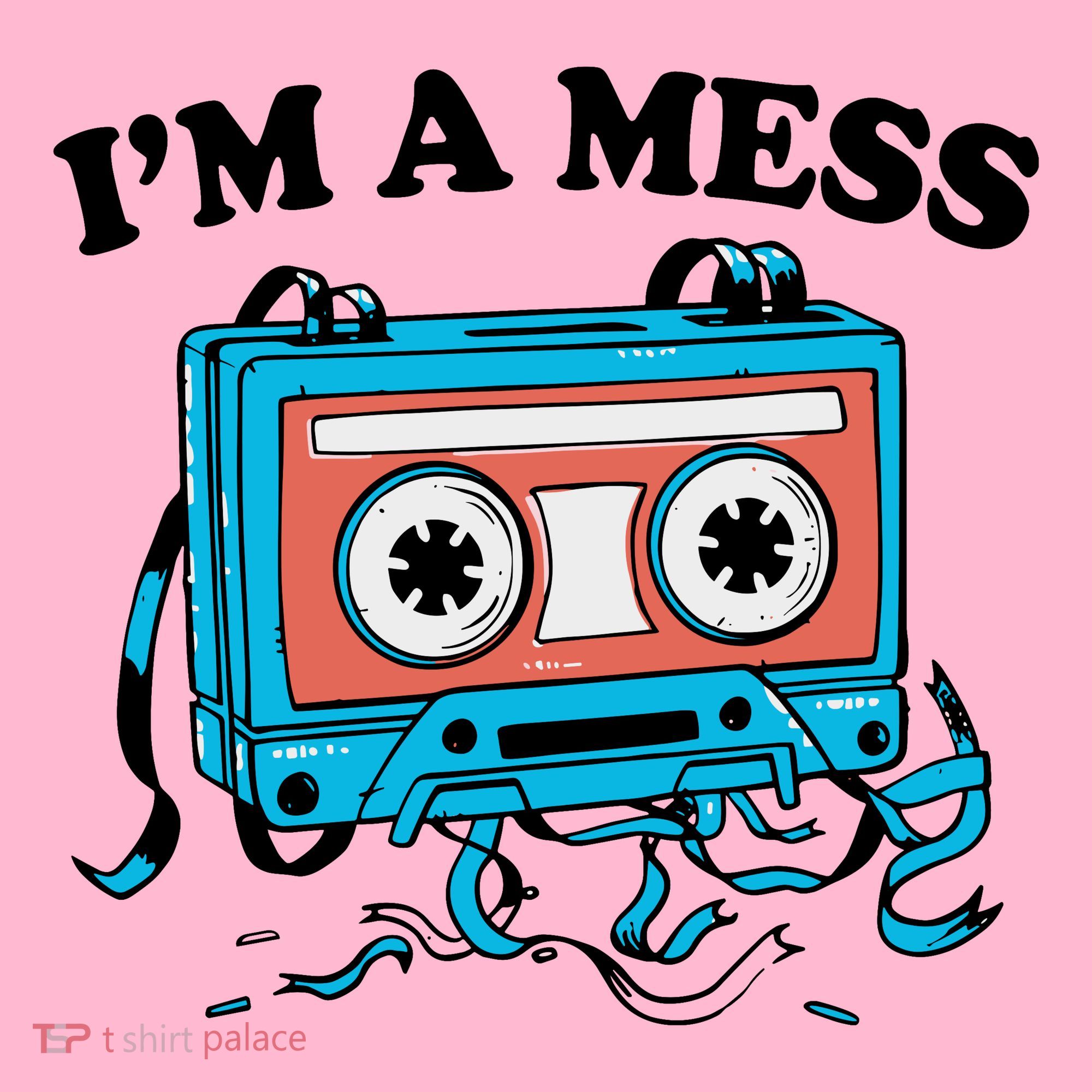 Radio IM A Mess Coaster