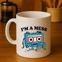 Radio IM A Mess Coffee Mug thumb 4