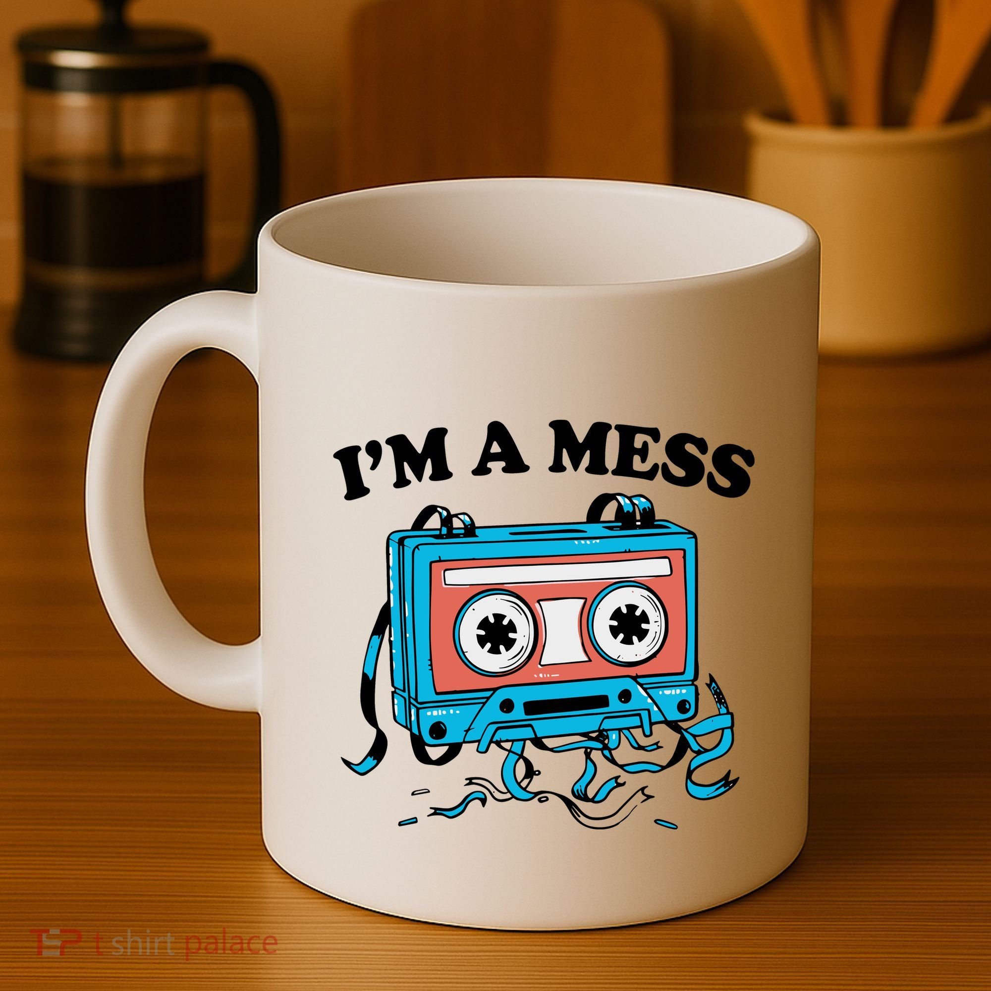 Radio IM A Mess Coffee Mug