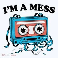 Radio IM A Mess Women's Hoodie thumb 2
