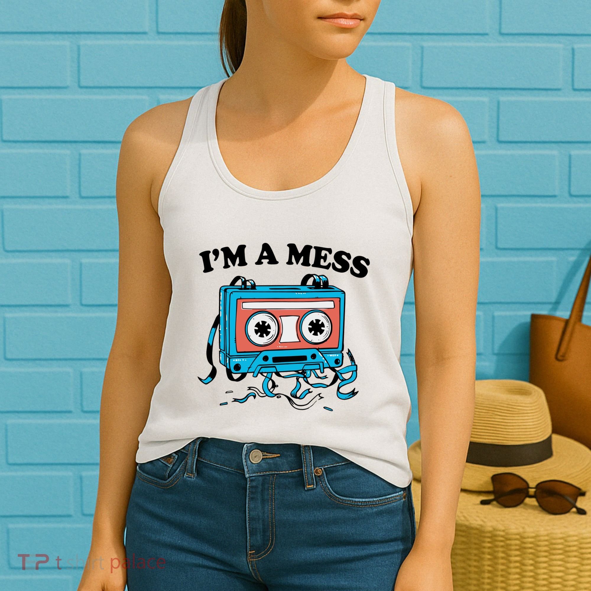 Radio IM A Mess Women's Tank Top