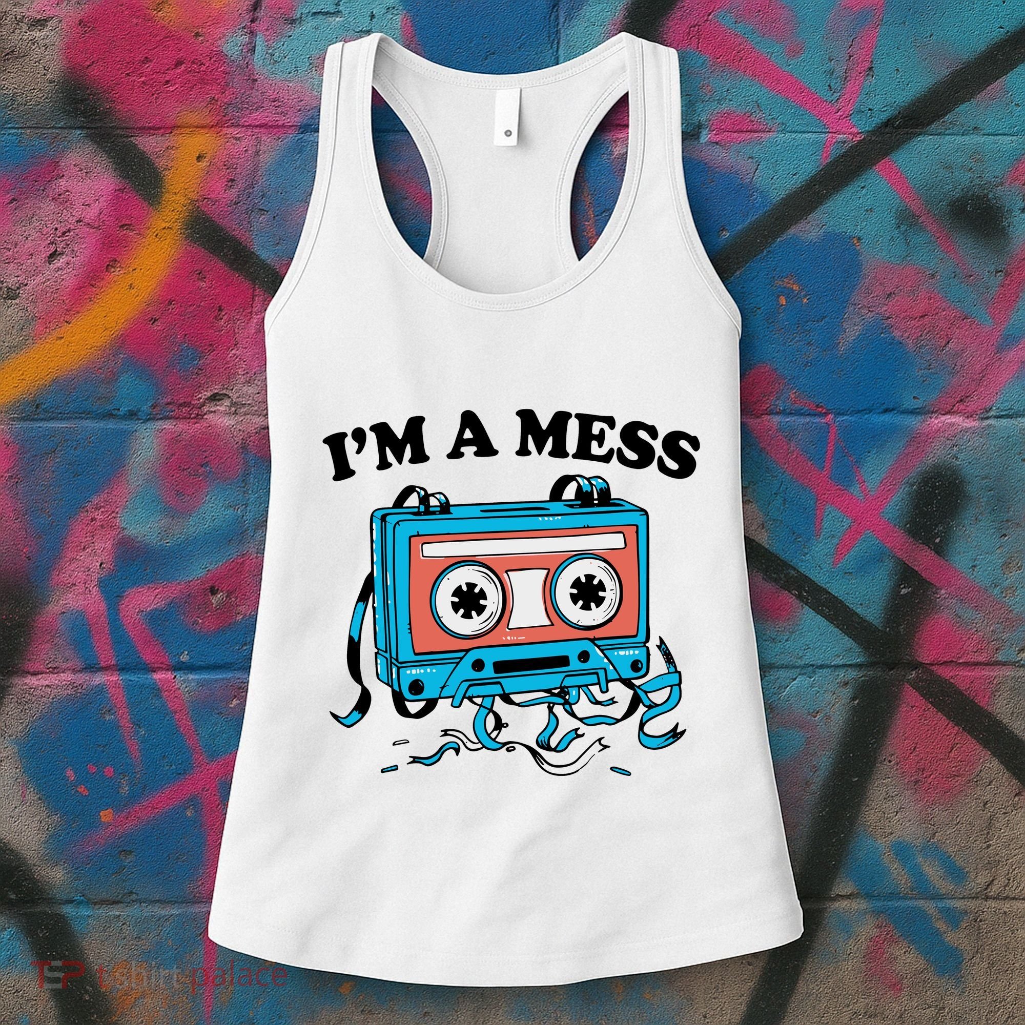 Radio IM A Mess Women's Tank Top