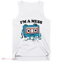 Radio IM A Mess Tank Top thumb 0
