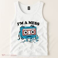 Radio IM A Mess Tank Top thumb 2