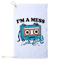 Radio IM A Mess Golf Towel thumb 0