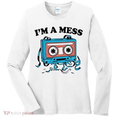 Radio IM A Mess Women's Long Sleeve Shirt