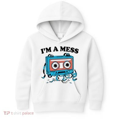 Radio IM A Mess Kids Hoodie