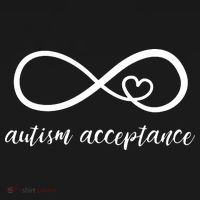 Red Instead Autism Shirt Autism Acceptance Backpack thumb 2