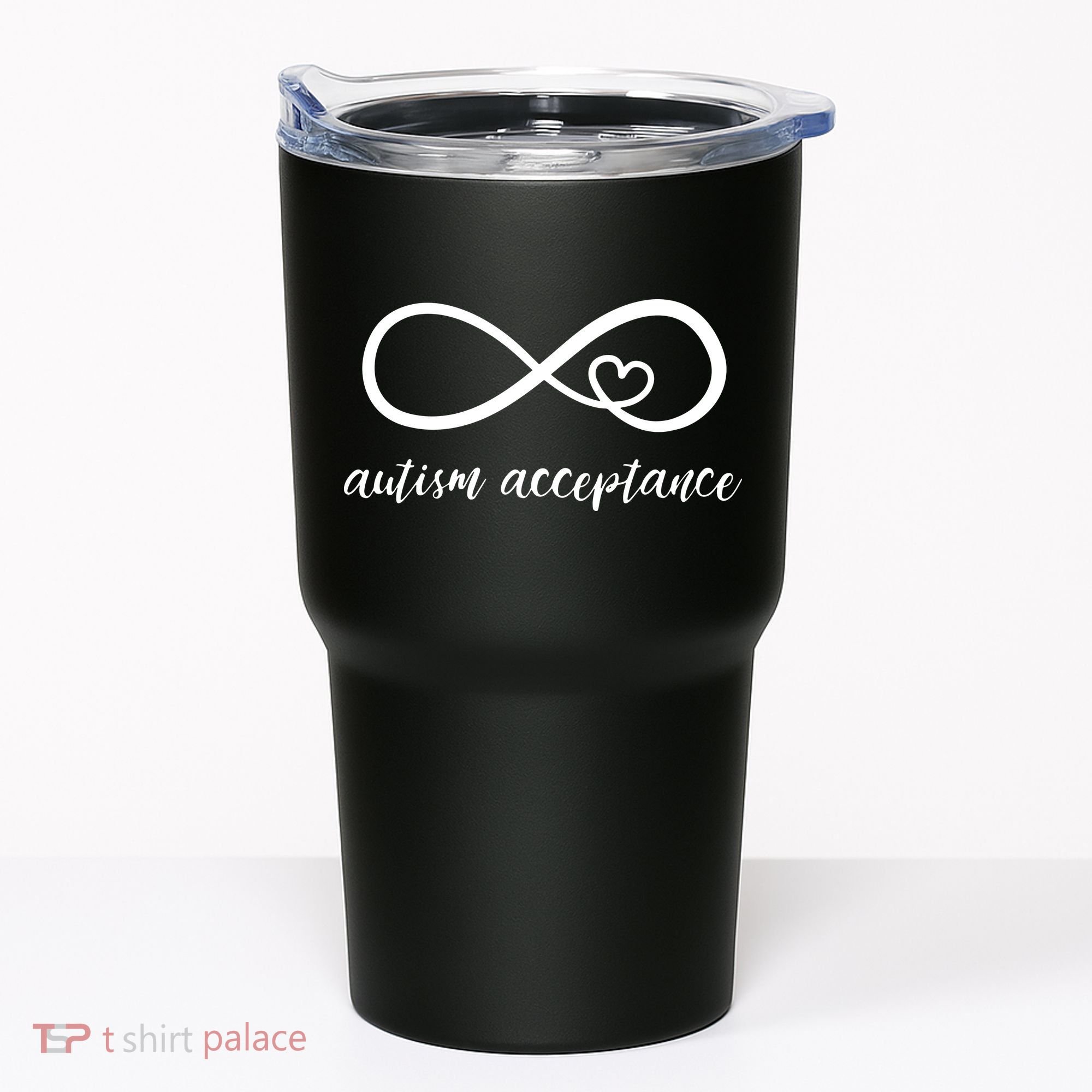 Red Instead Autism Shirt Autism Acceptance Tumbler