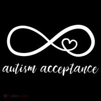 Red Instead Autism Shirt Autism Acceptance Ornament thumb 1