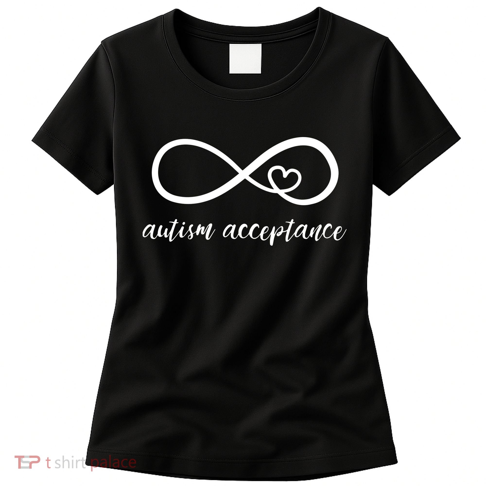 Red Instead Autism Shirt Autism Acceptance Women's T-Shirt