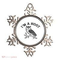 Retro I'm A Hoot Owl Bird Pun Sarcastic Jokes Women Ornament thumb 0
