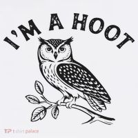 Retro I'm A Hoot Owl Bird Pun Sarcastic Jokes Women Hat thumb 2