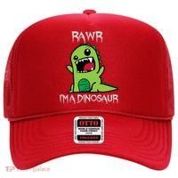 Rawr IM A Dinosaur Cartoon Trex Monster Hat thumb 0