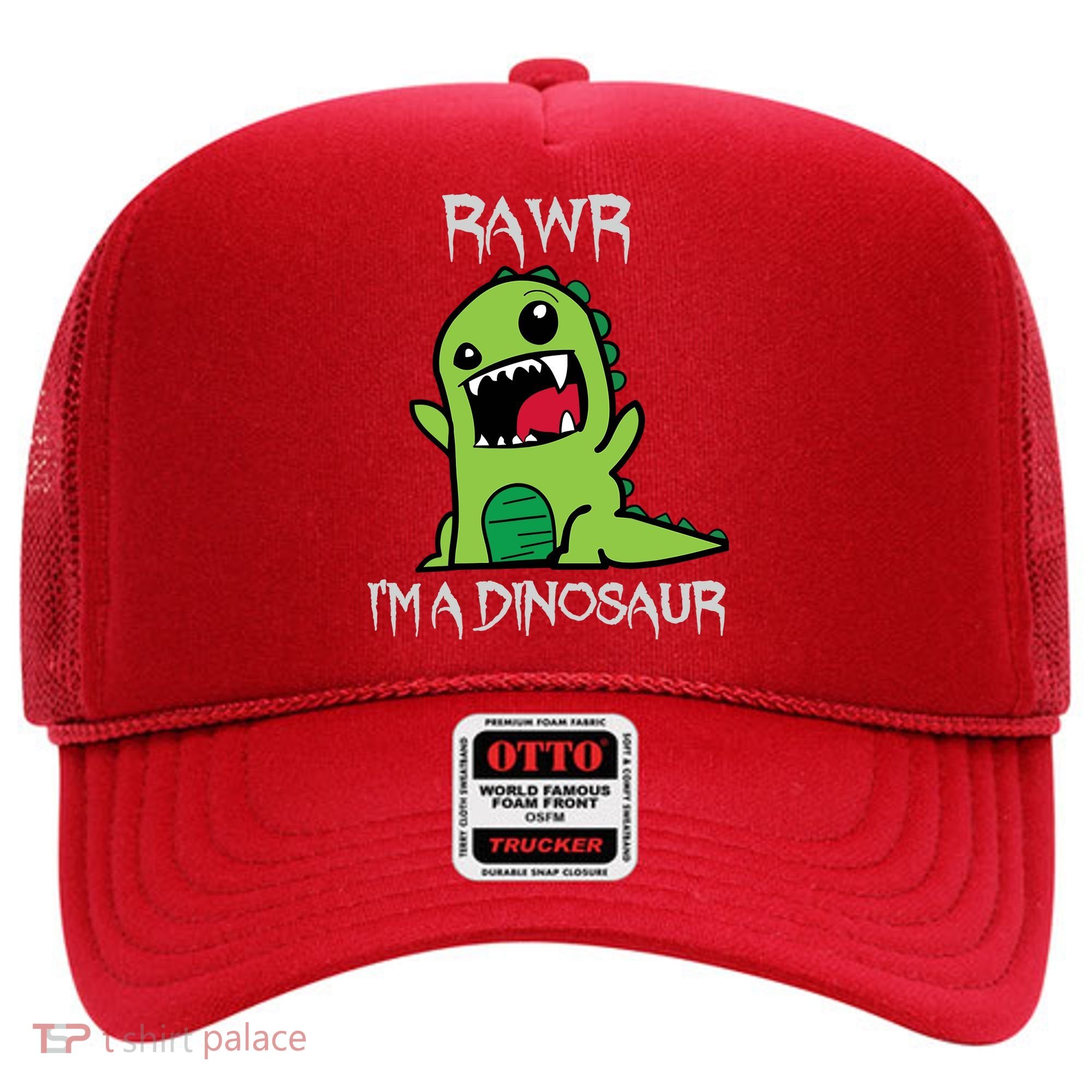 Rawr IM A Dinosaur Cartoon Trex Monster Hat