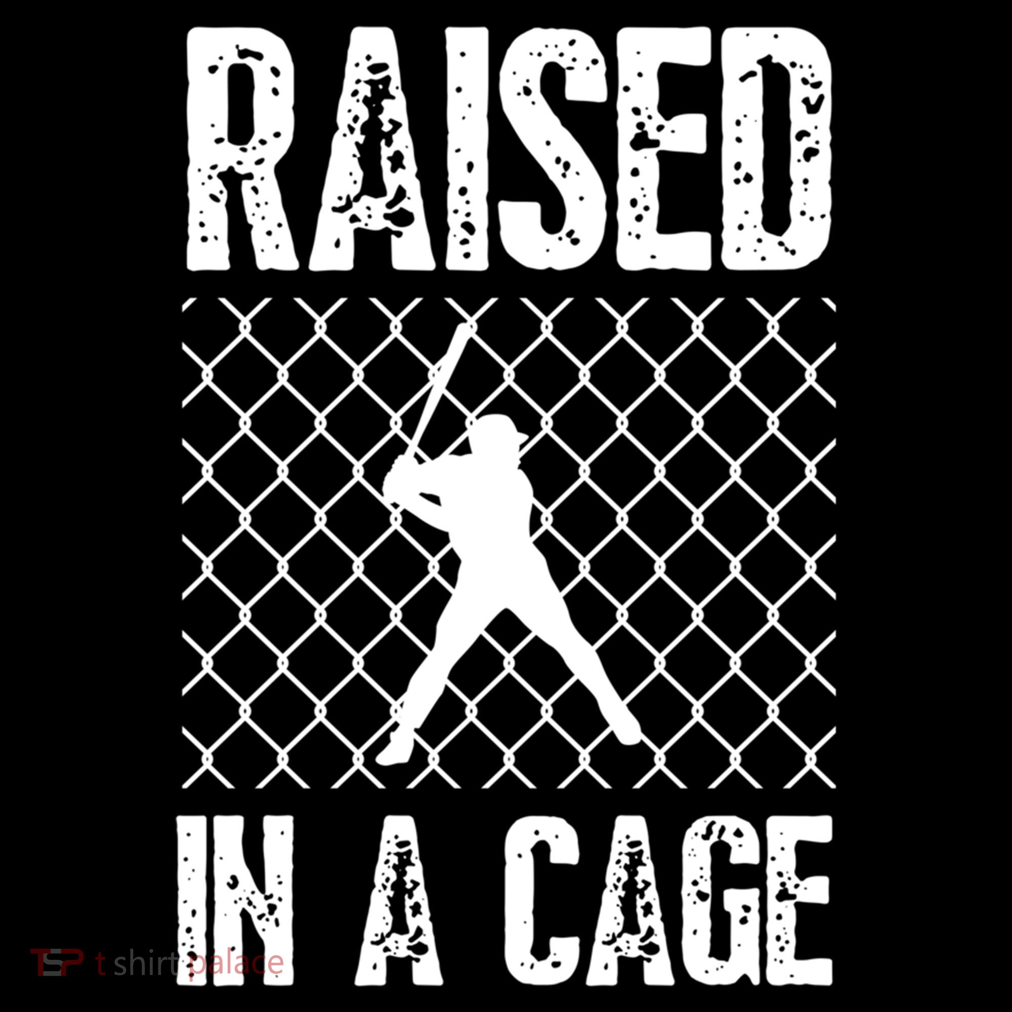 Raised In A Cage Baseball Gift Ornament