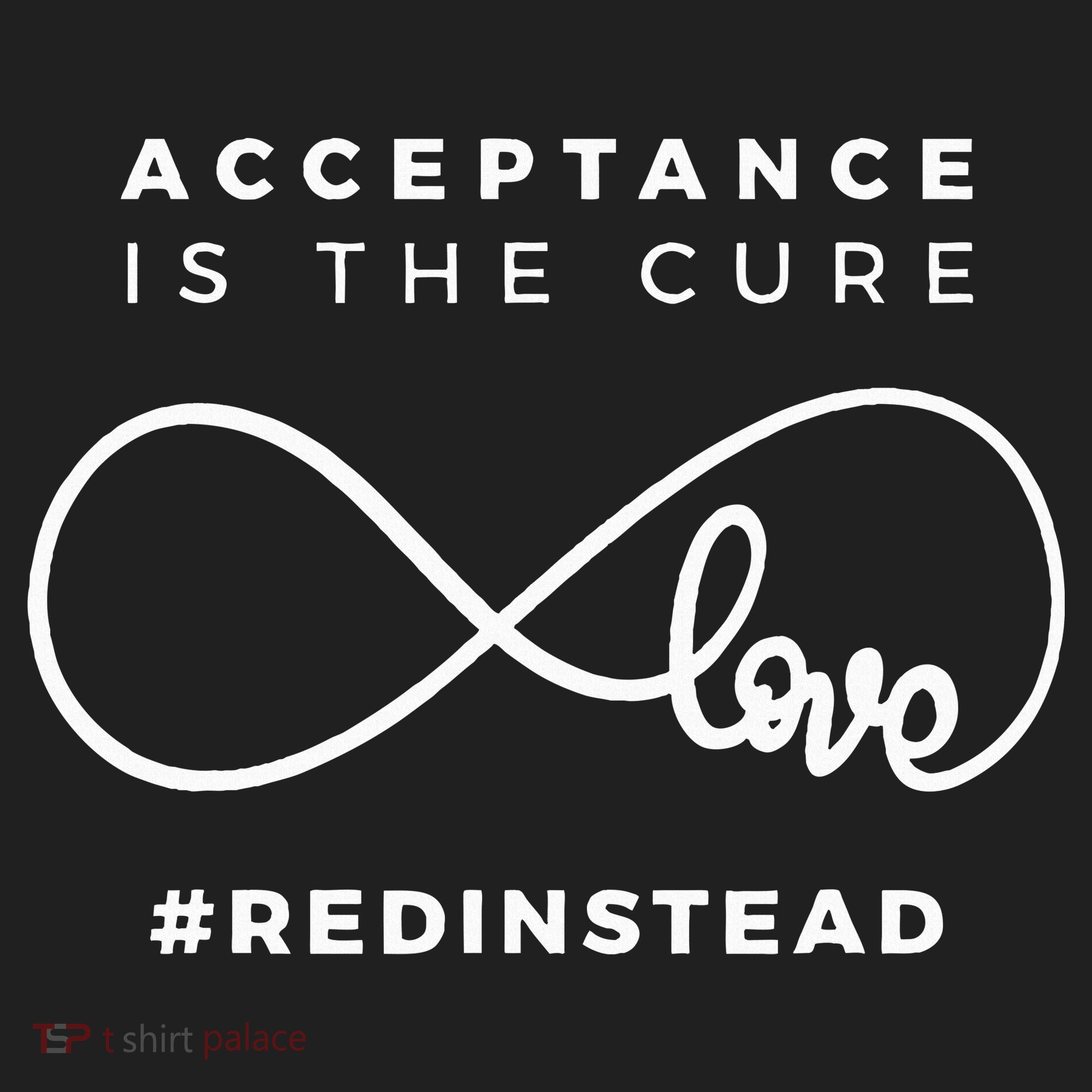 Red Instead Acceptance Of Autism Women's Sweatshirt