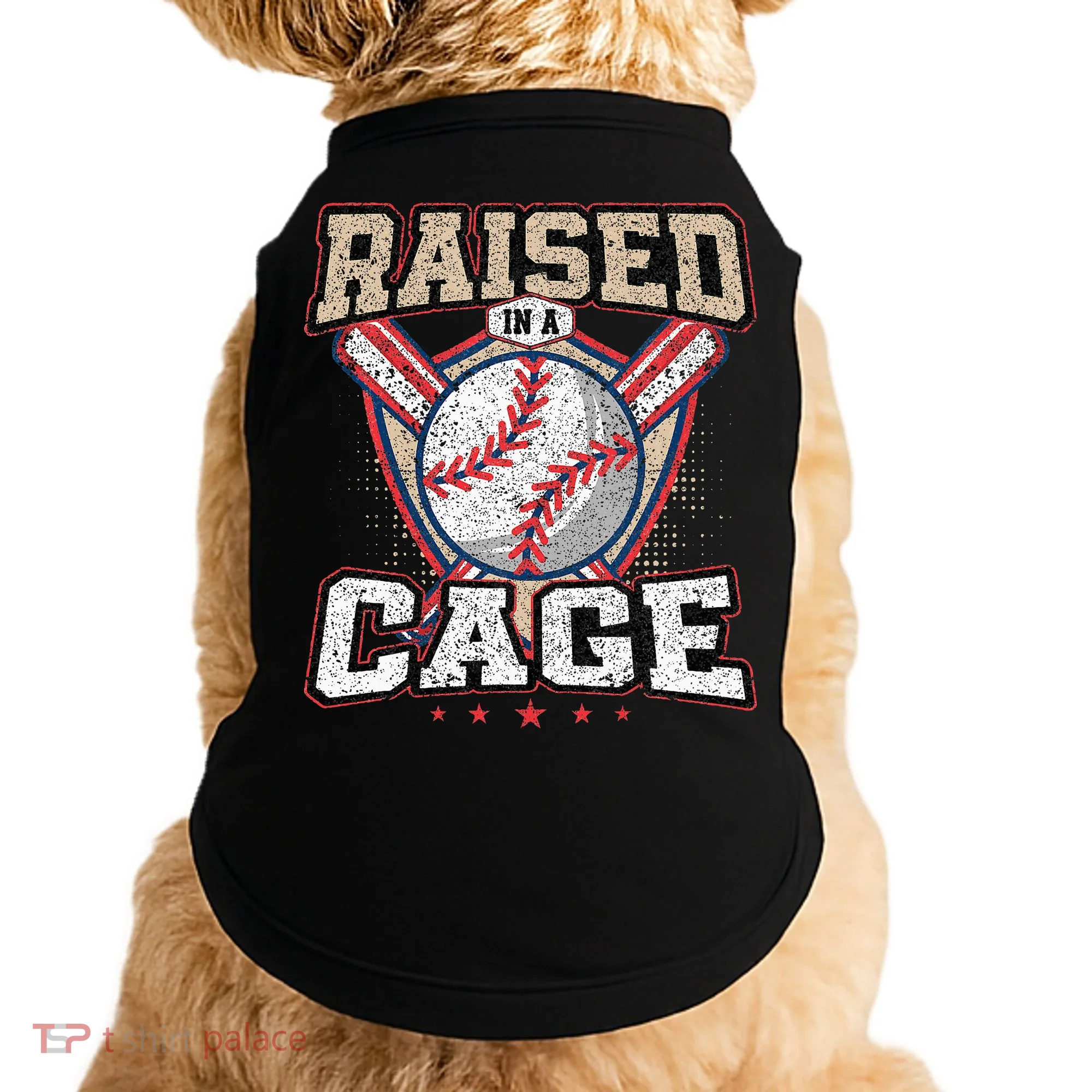 Raised In A Cage Doggie Tank