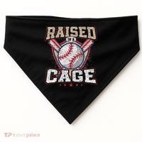 Raised In A Cage USA-Made Doggie Bandana thumb 0