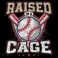 Raised In A Cage USA-Made Doggie Bandana thumb 2