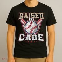 Raised In A Cage T-Shirt thumb 3