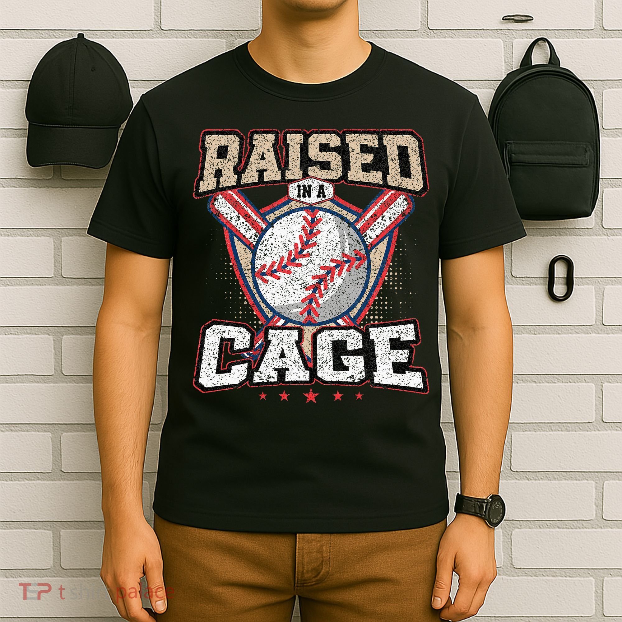 Raised In A Cage T-Shirt