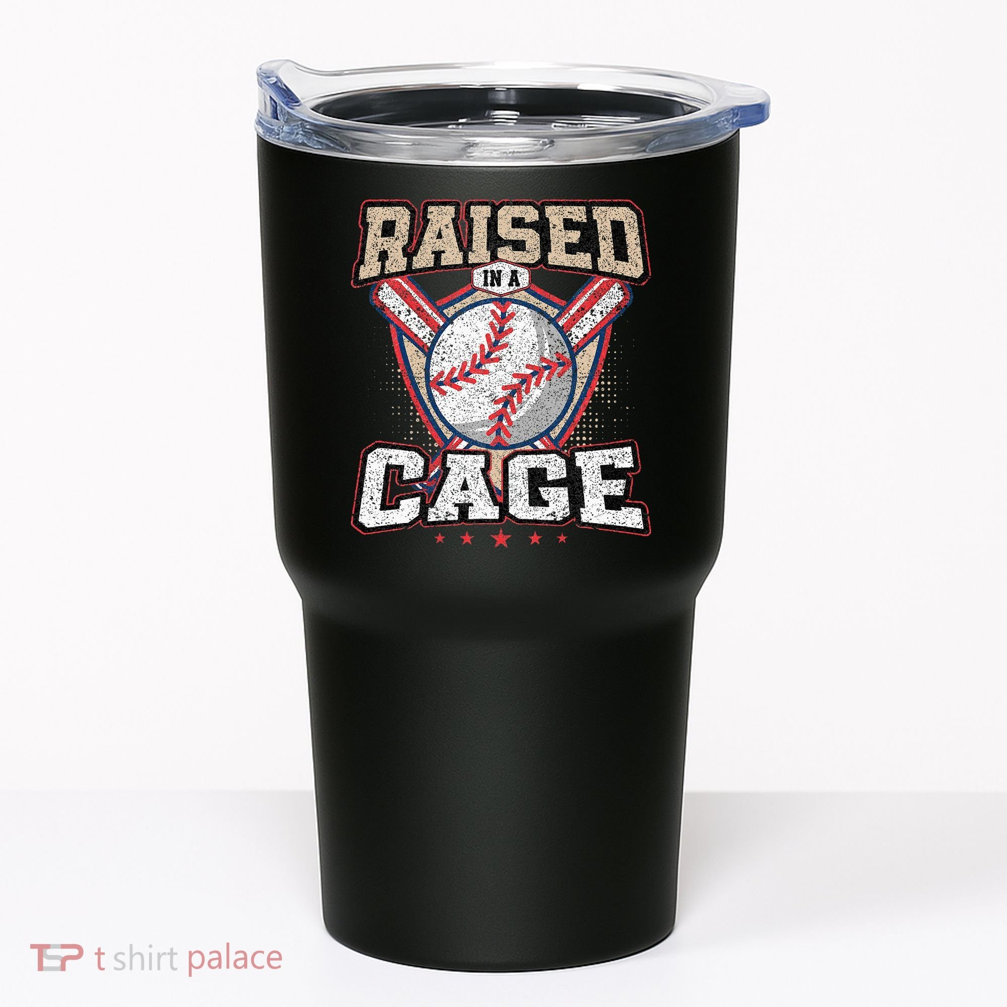 Raised In A Cage Tumbler