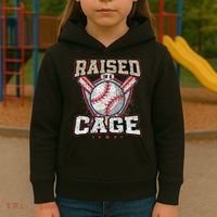 Raised In A Cage Kids Hoodie thumb 3