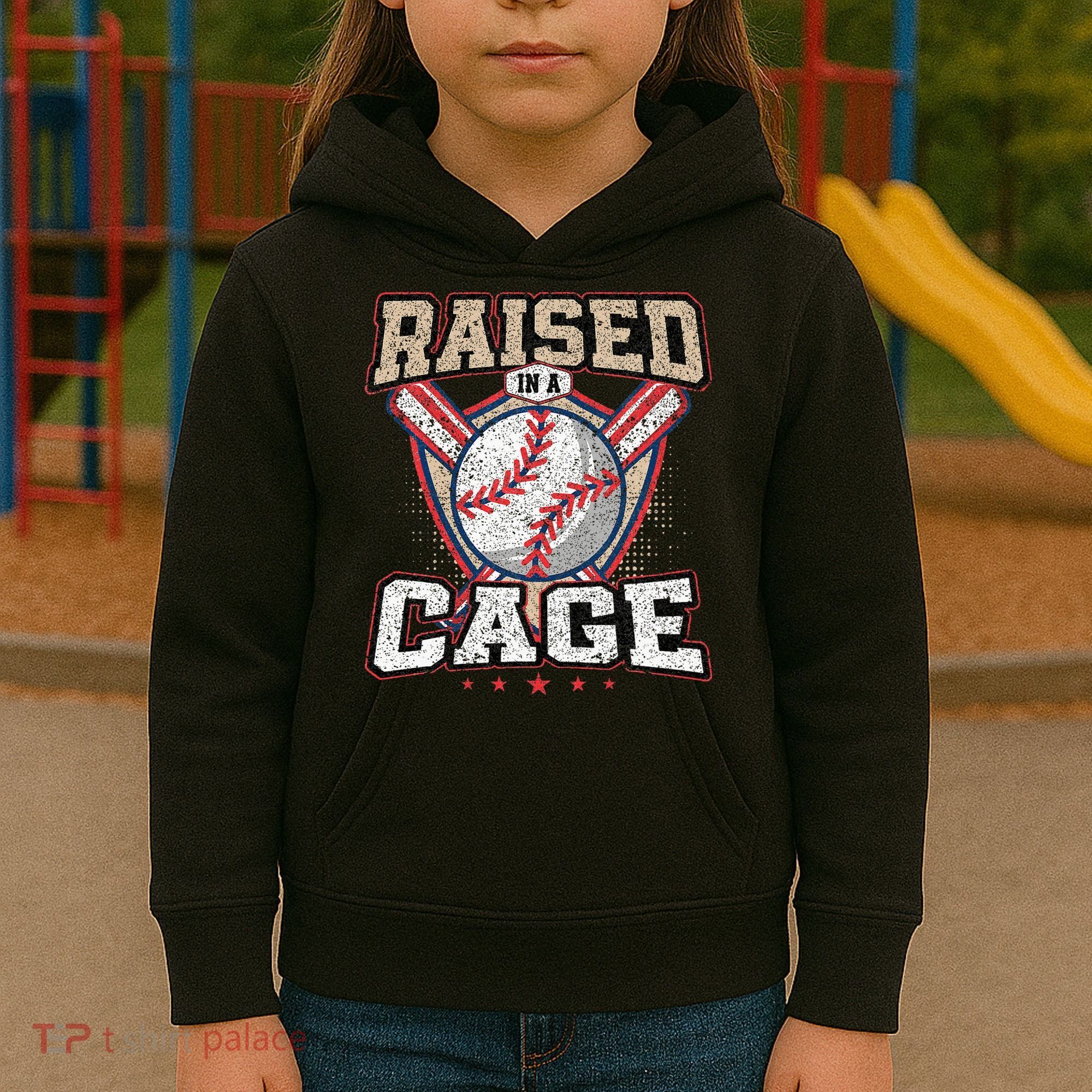 Raised In A Cage Kids Hoodie
